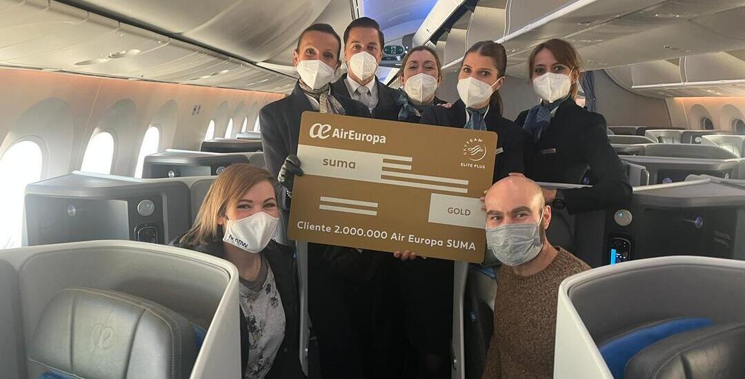 Air Europa Suma Alcanza Los 2 Millones De Clientes Y Lanza Nuevos Servicios Para 2023 La Nota 0449