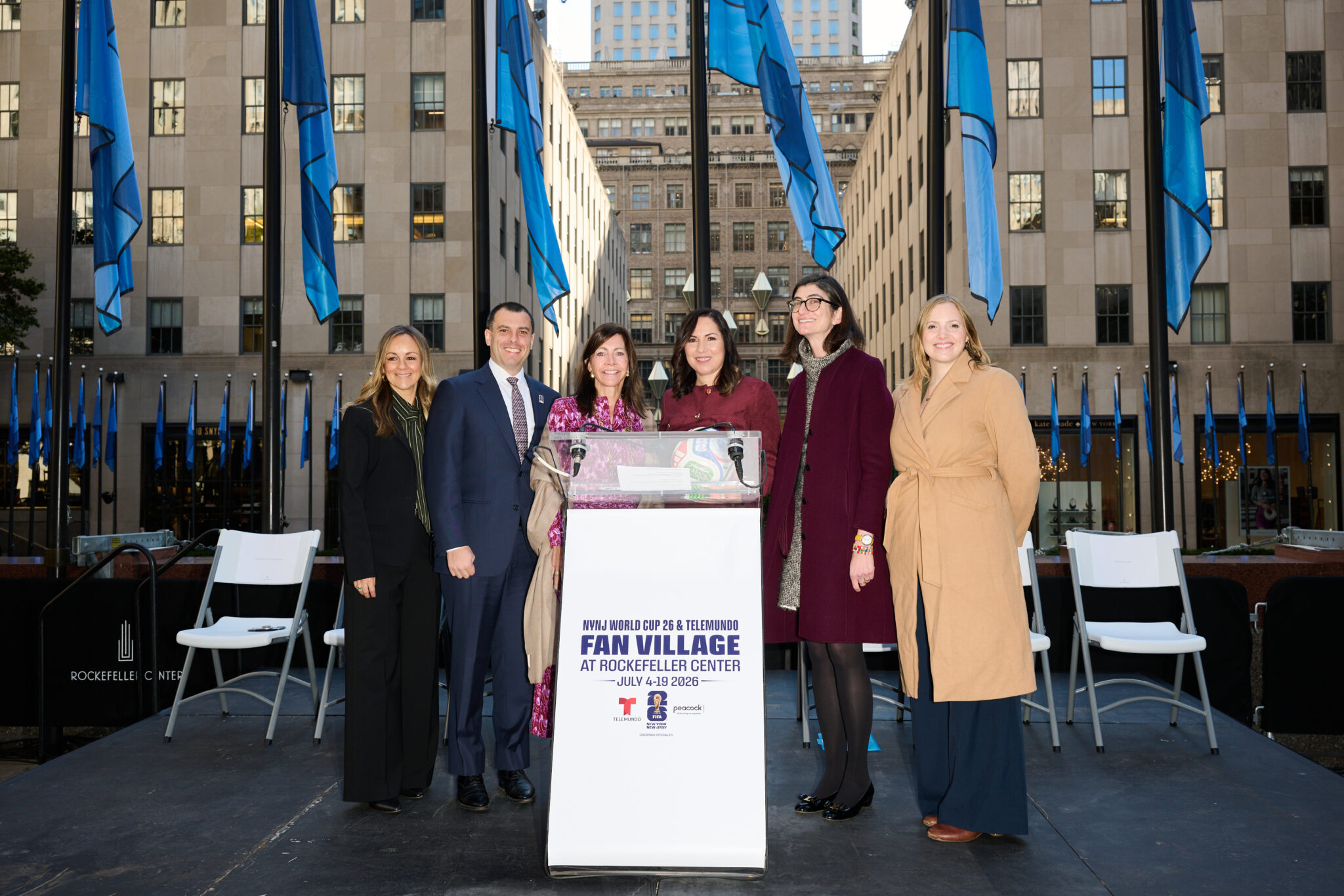 Rockefeller Center tendrá una cancha de fútbol para el Mundial 2026 ...