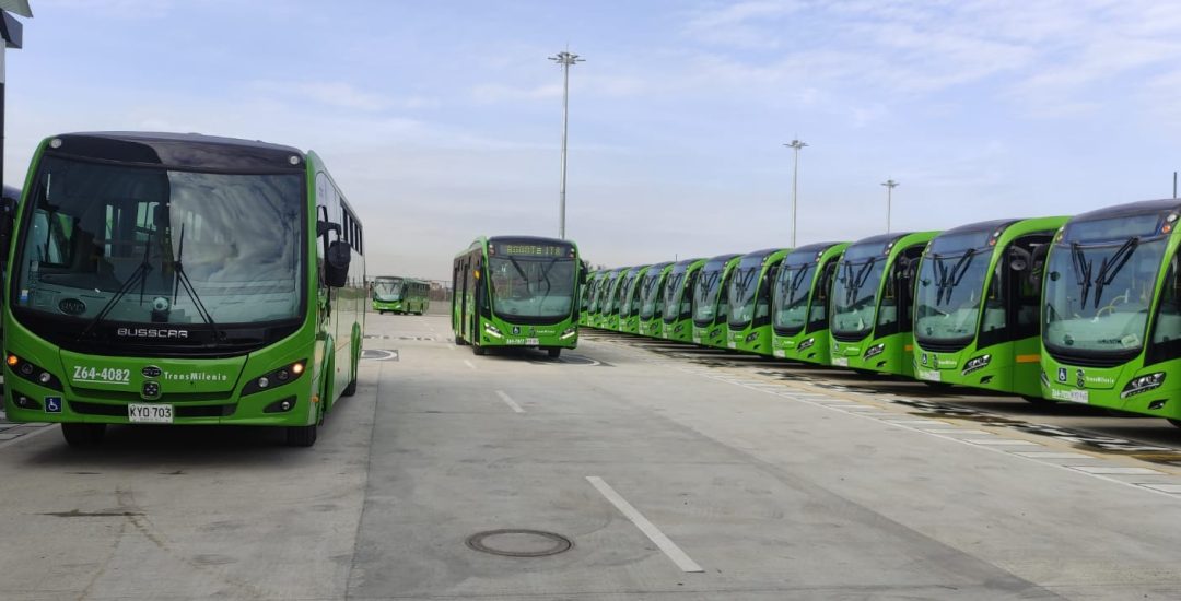 BYD Electric buses Bogotá