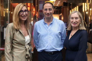 Núria Vilanova, José Manuel Restrepo y Ana Pastor Julián.