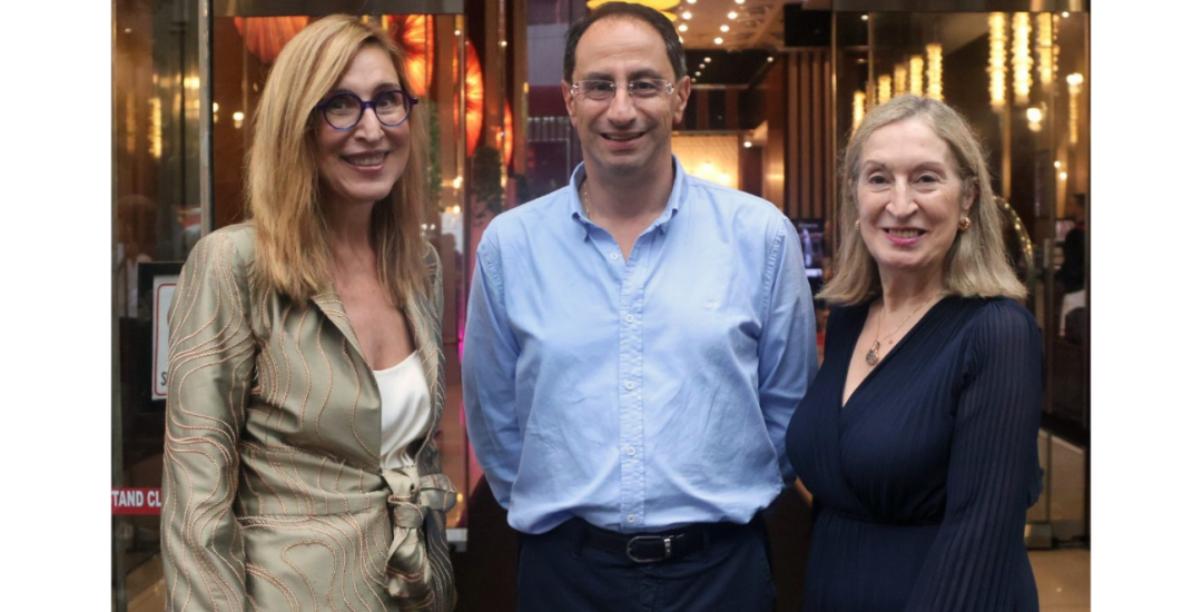 Núria Vilanova, José Manuel Restrepo y Ana Pastor Julián.