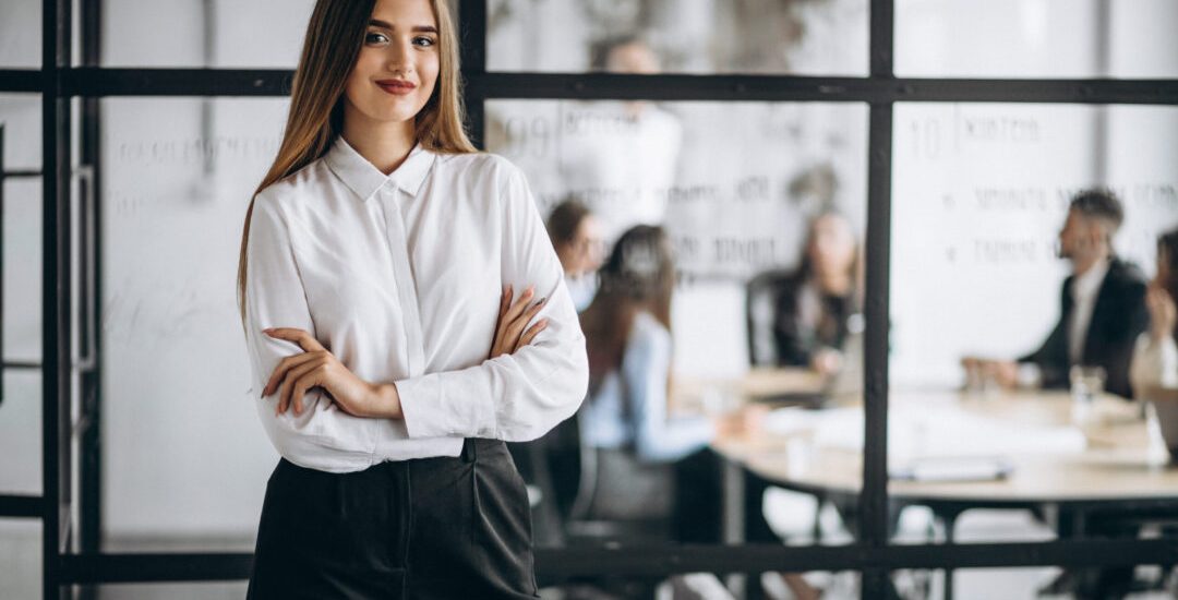 Executive business woman in an office