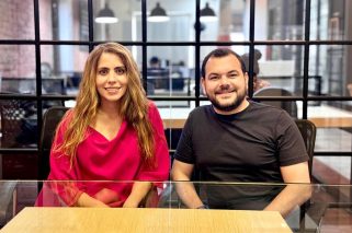 Estefanía Valencia y Santiago Gómez, fundadores de Trulab