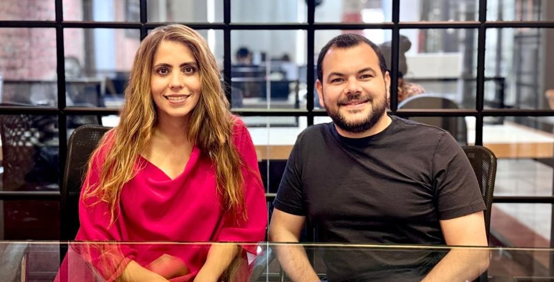 Estefanía Valencia y Santiago Gómez, fundadores de Trulab