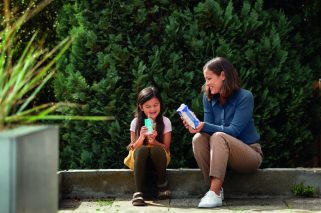 Food_woman-child-with-carton-outside_2021_1