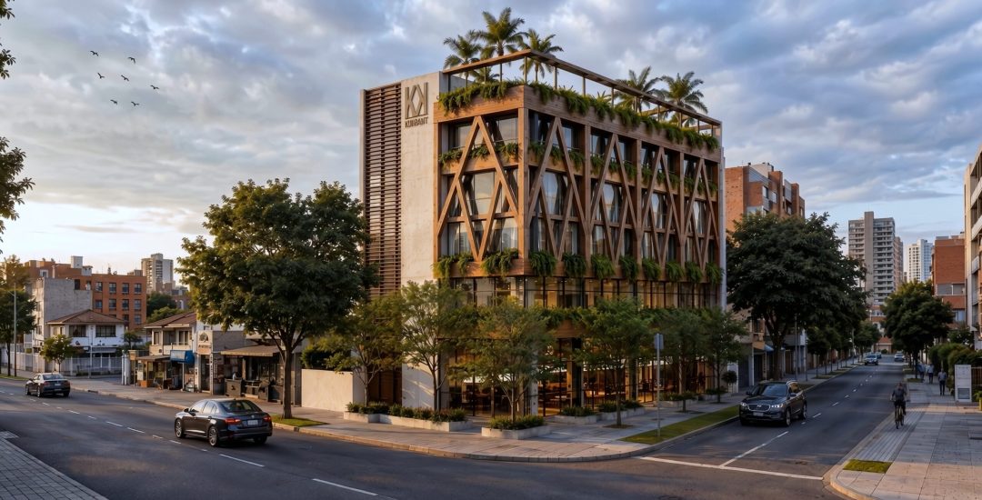 Foto 1_ Edificio Kurrant Club Social_Render Cedritos