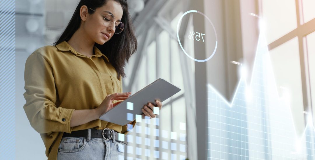 Mujer tecnología