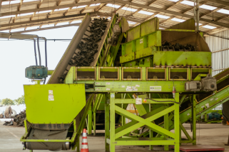 Planta de llantas residuales operada por Duramos S.A.S.