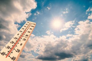 Thermometer, Su,n high Degres