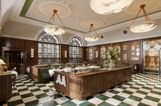 The WestDill Mayfair London - Restaurant View - rendering