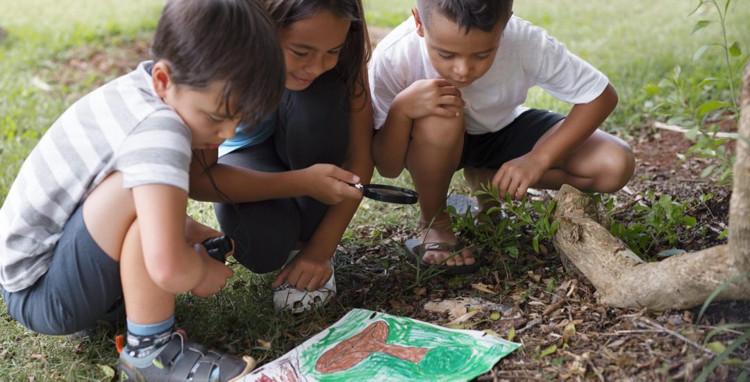 best-friends-participating-treasure-hunt-outdoors