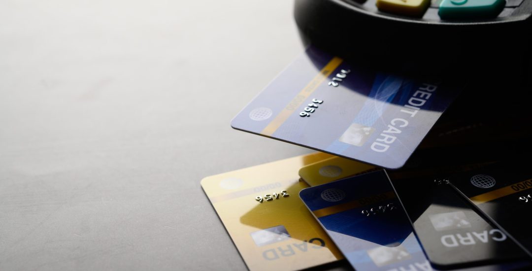 Credit card payment, buy and sell products & service,selective focus