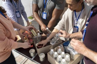 group-different-people-volunteering-foodbank-poor-people