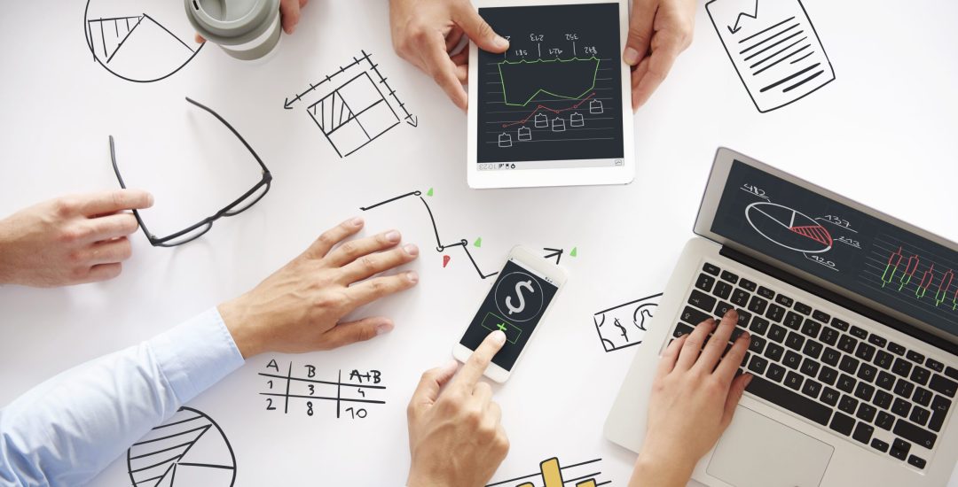 Hands on the table during business meeting
